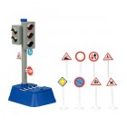 Игровой набор Dickie Toys дорожные знаки «City Traffic»